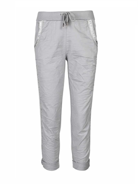 Amaze relax pants silver