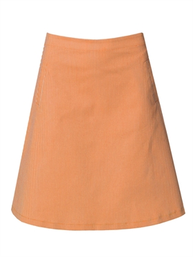 Du Milde nederdel DuSofias Basis orange stripes